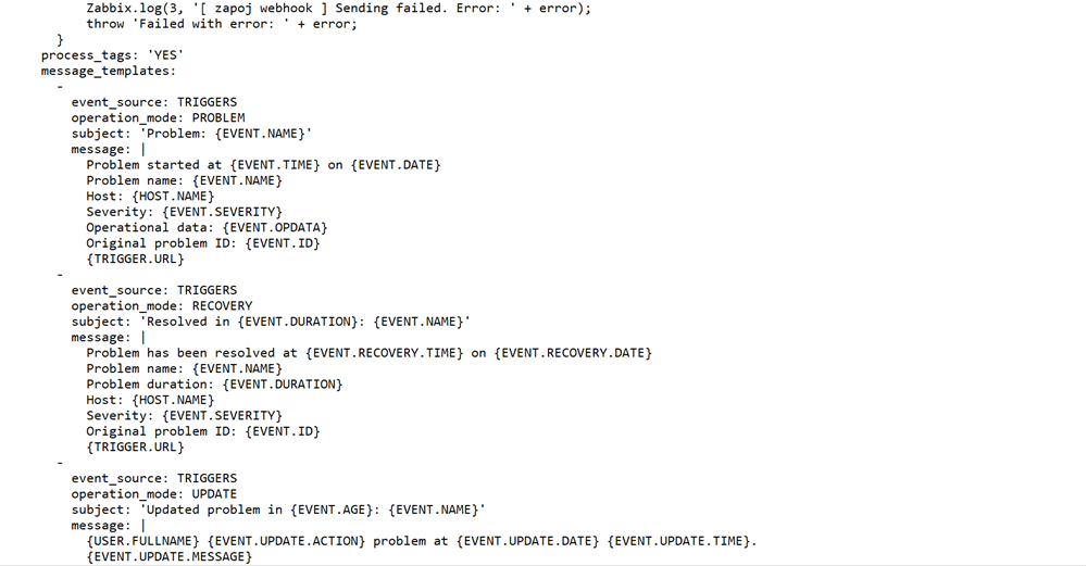 Login to Zabbix and click on Administration → Media types