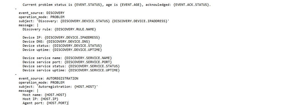 Login to Zabbix and click on Administration → Media types