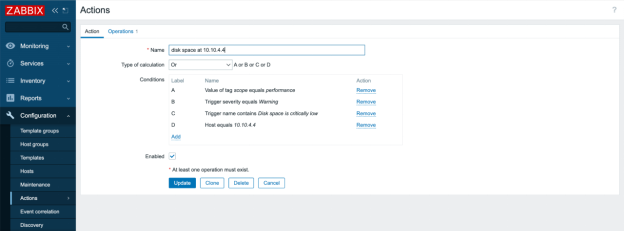 Login to Zabbix and click on Administration → Media types