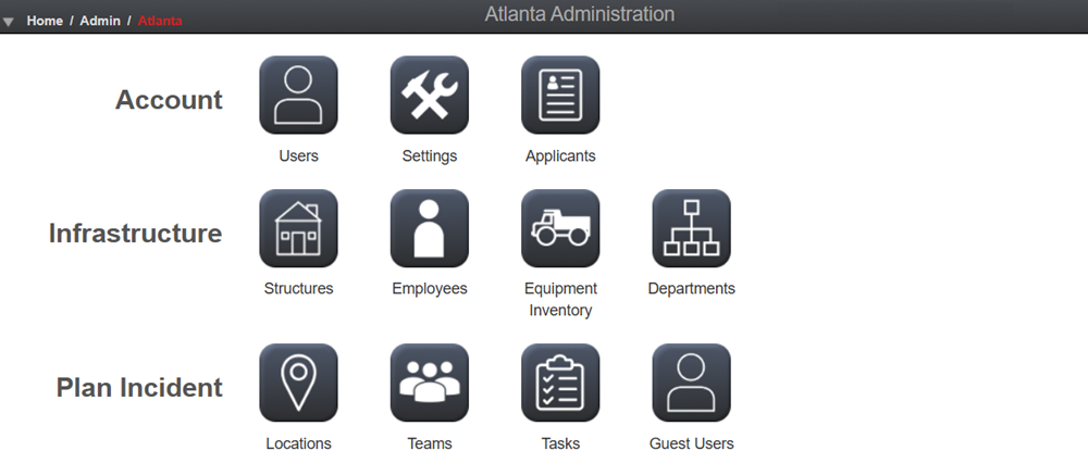 Jurisdiction administrative functions