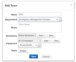 Crisis Track Version 4.0 Flag Equipment Operator