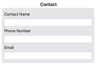 Crisis Track Mobile Application Residential Damage Assessment Form Contact Feature