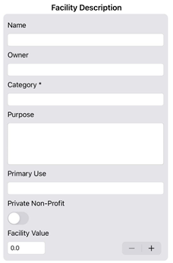 Crisis Track Mobile App Public Damage Facility Description Feature