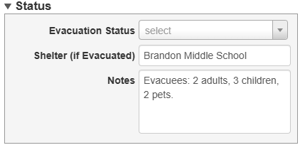 Add Entry Panel Screenshot