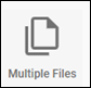 Multiple Files component button