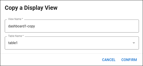 Copy a Display View window