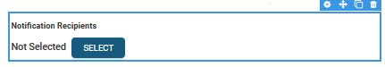 Notification Recipients Component