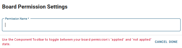 Board Permission Settings