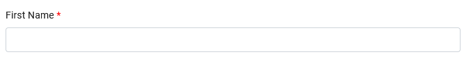 Text Field Example on a Form