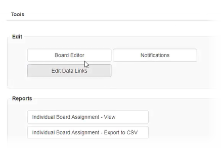 WebEOC Board Editor Option