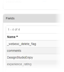 WebEOC Fields List