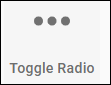 Toggle radio icon