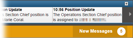 New Messages notification