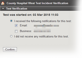 Receive notification settings