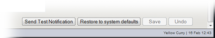 Restore Domain Settings option