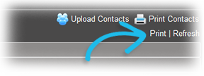 Print Information button