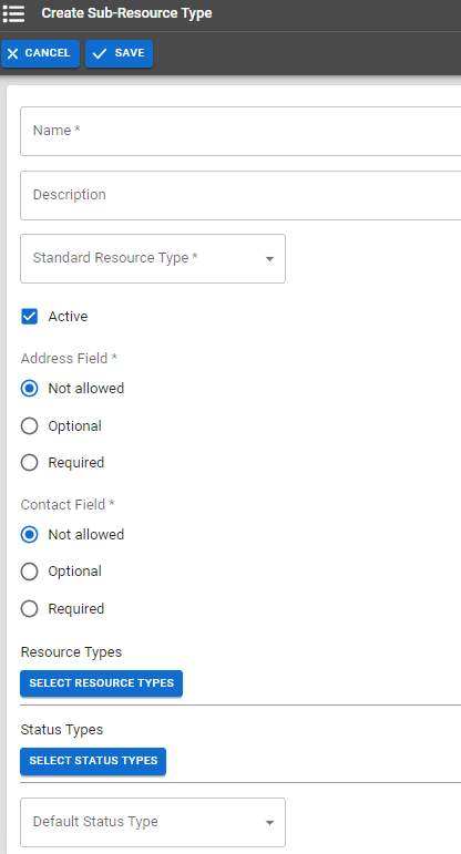 EMResource Create or edit sub-resource type