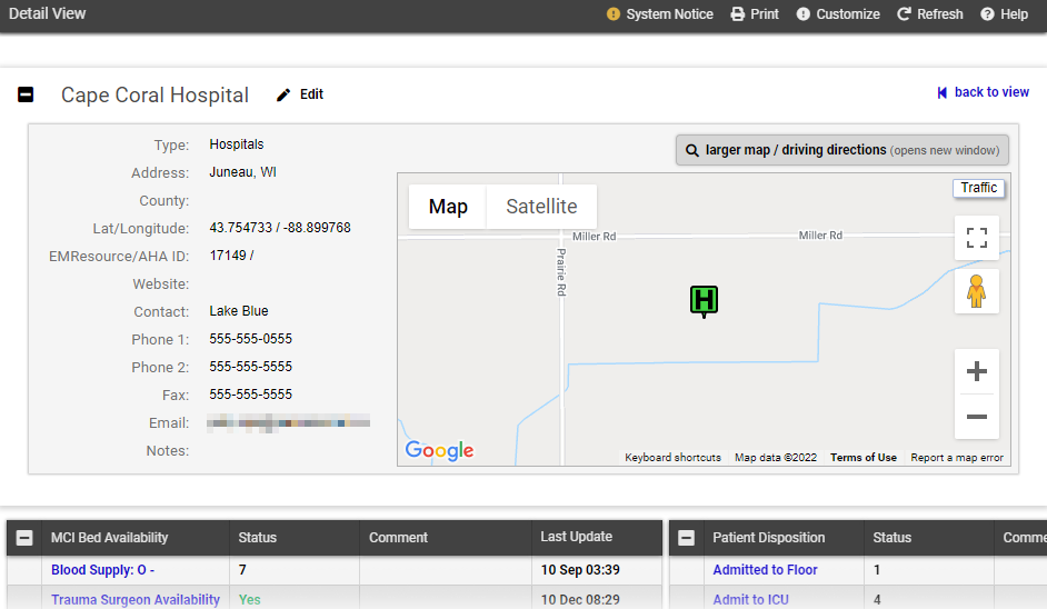 EMResource Views Edit Resource Details