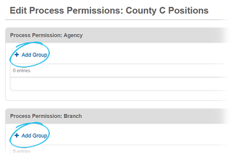 Add Group Option for Permissions