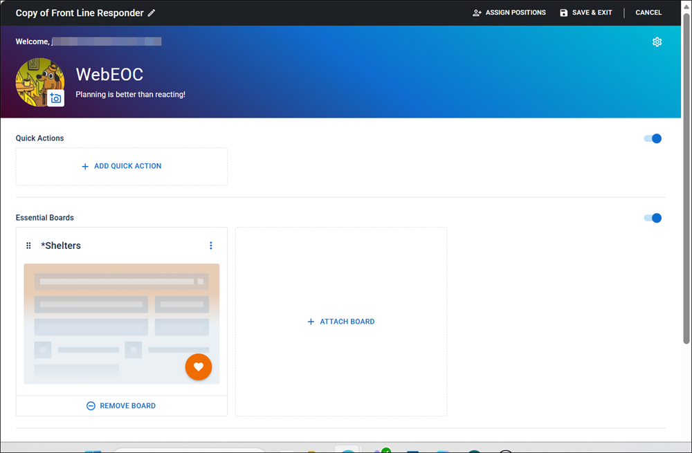 Copy of Original Homepage