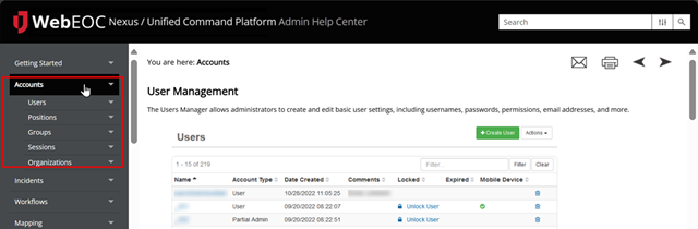 Help Contents order matches product layout