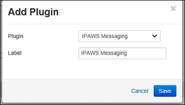 Add the IPAWS plugin to a feature group