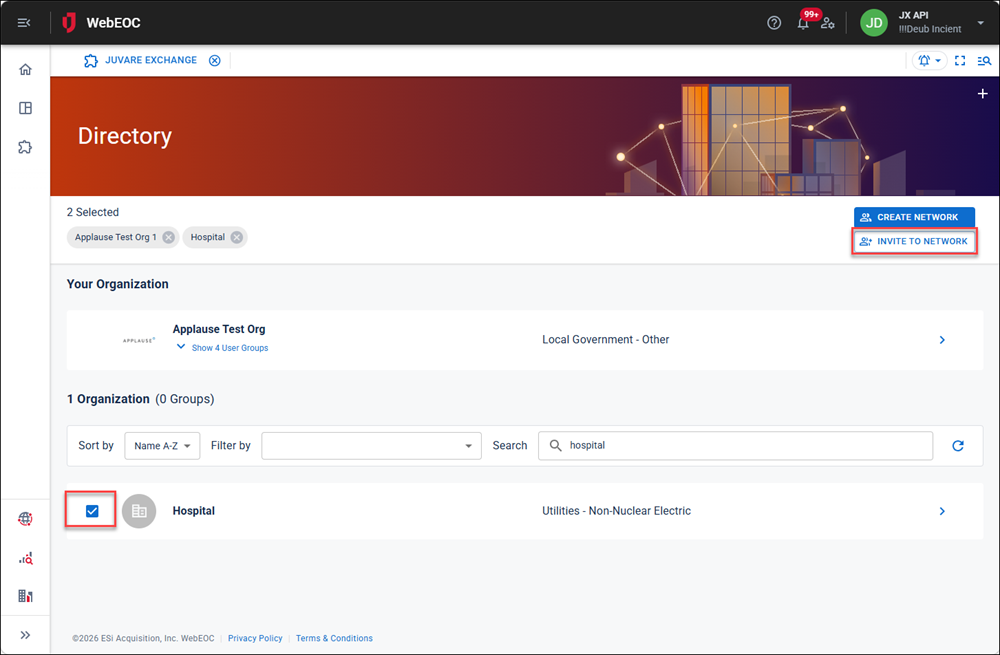 Directory page members tab