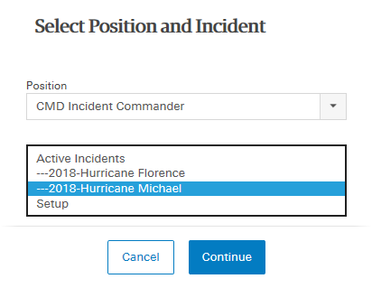 Logging in to a Master View