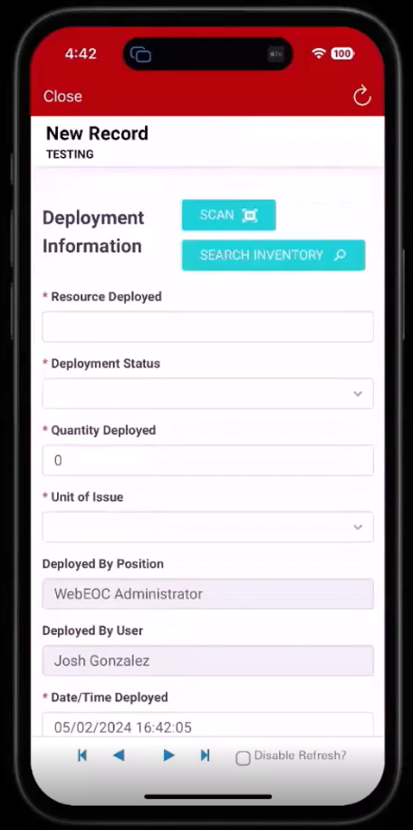 Warehouse Operations New Record