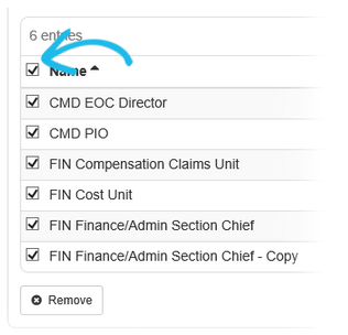 Remove a Group Checkbox