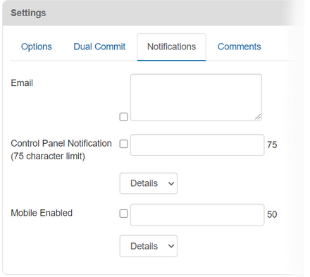 Mobile Enabled Checkbox