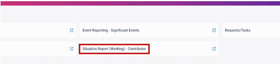 Link to working sit rep board as a contributor