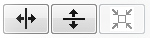 Split Horizontal, Split Vertical, and Merge Buttons