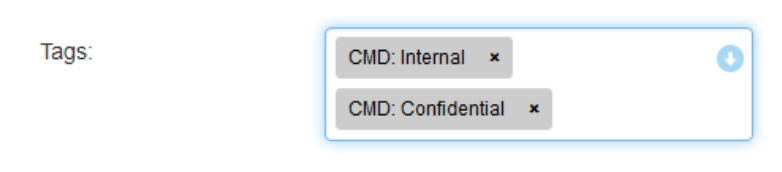 Selecting a tag