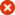 Red X icon
