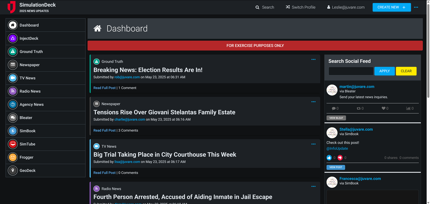 SimulationDeck - Dark Mode SimulationDeck - Dark Mode