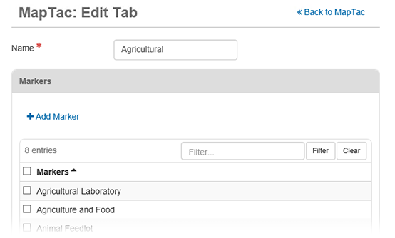 Edit Tab Page