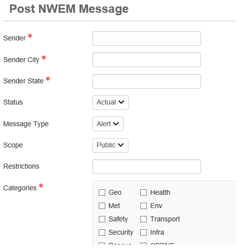 IPAWS Messaging