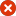 Red X icon