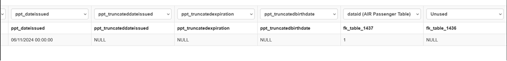 Parent Child Tables Screenshot