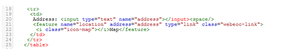 Address Code