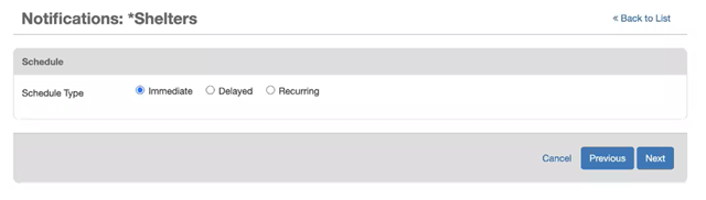 Notifications Page