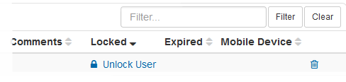 Unlock User Link