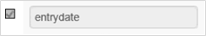 Entry Date Screenshot