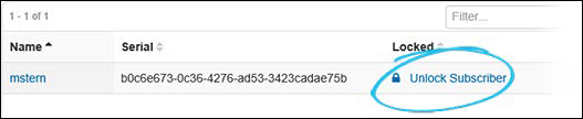 unlock subscriber option