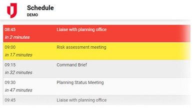 Schedule Board