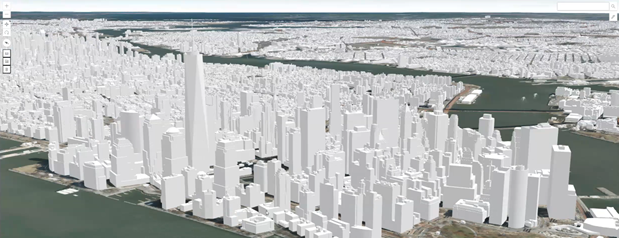 Example of a 3D Map Scene (New York City)