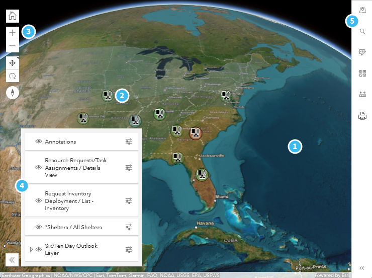 Map Example Screenshot
