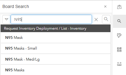 Board Search Record
